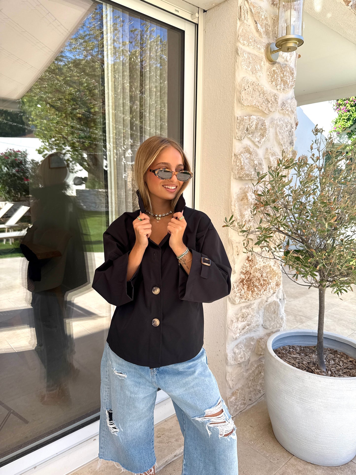 Veste Milena noir