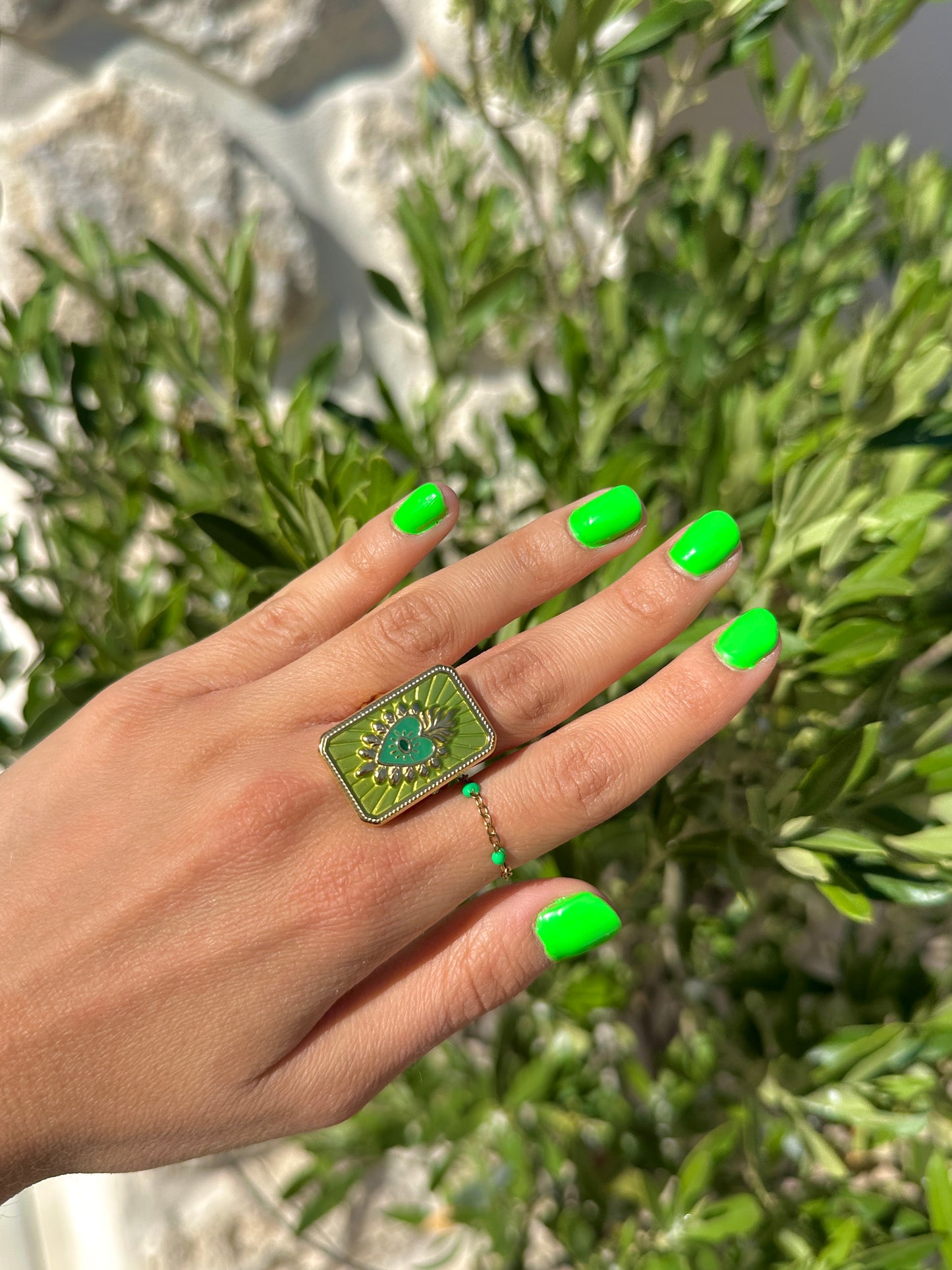 Bague verte