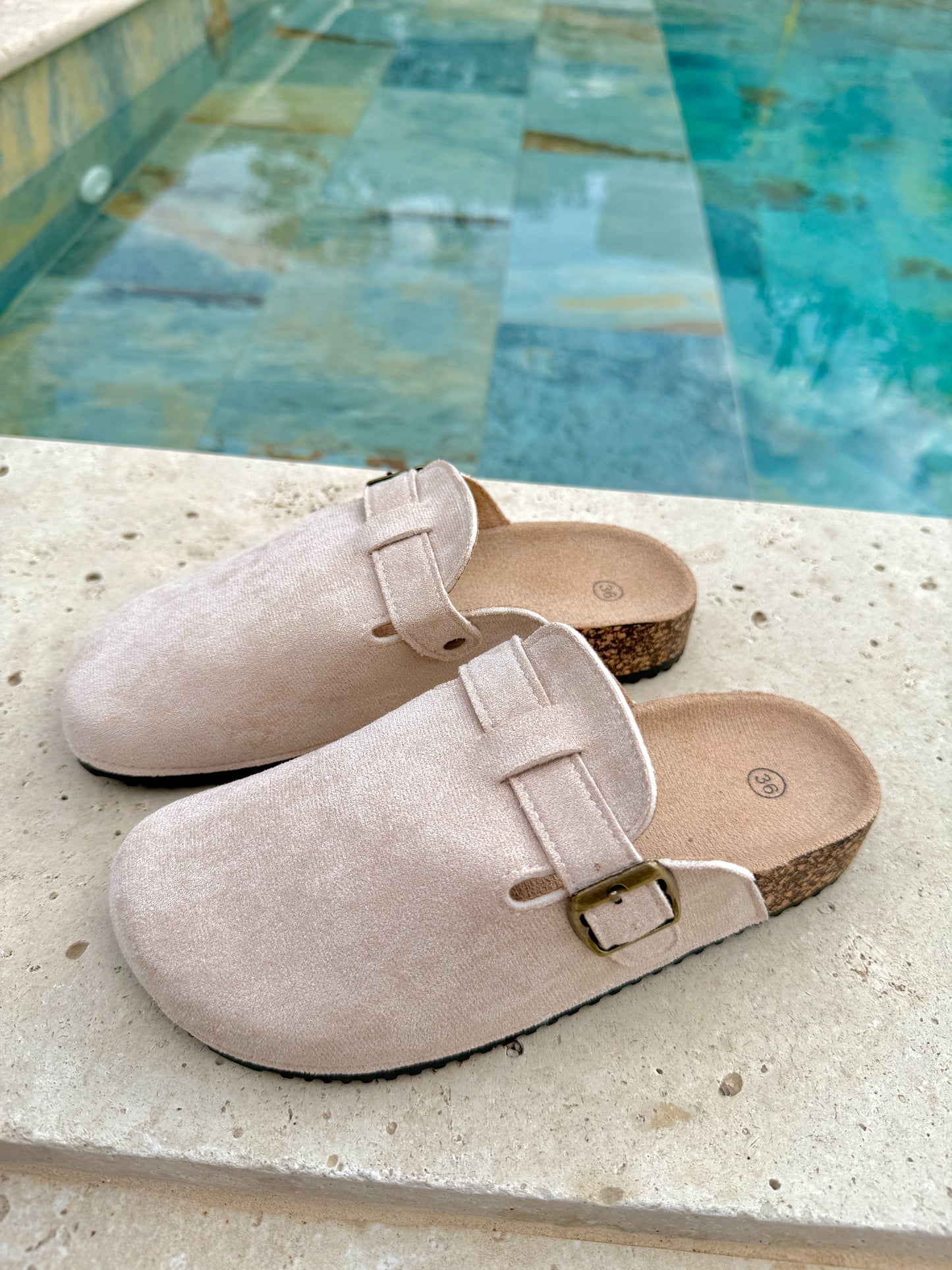 Mules beige