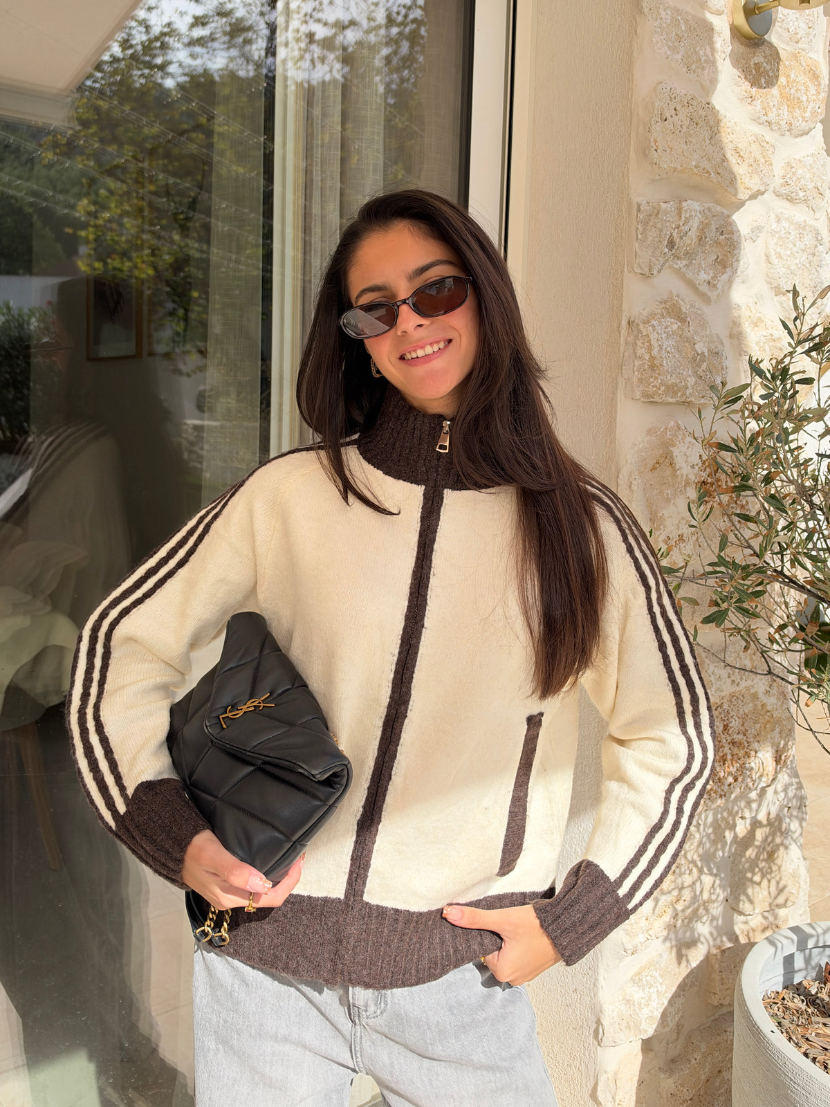 Gilet Mady blanc