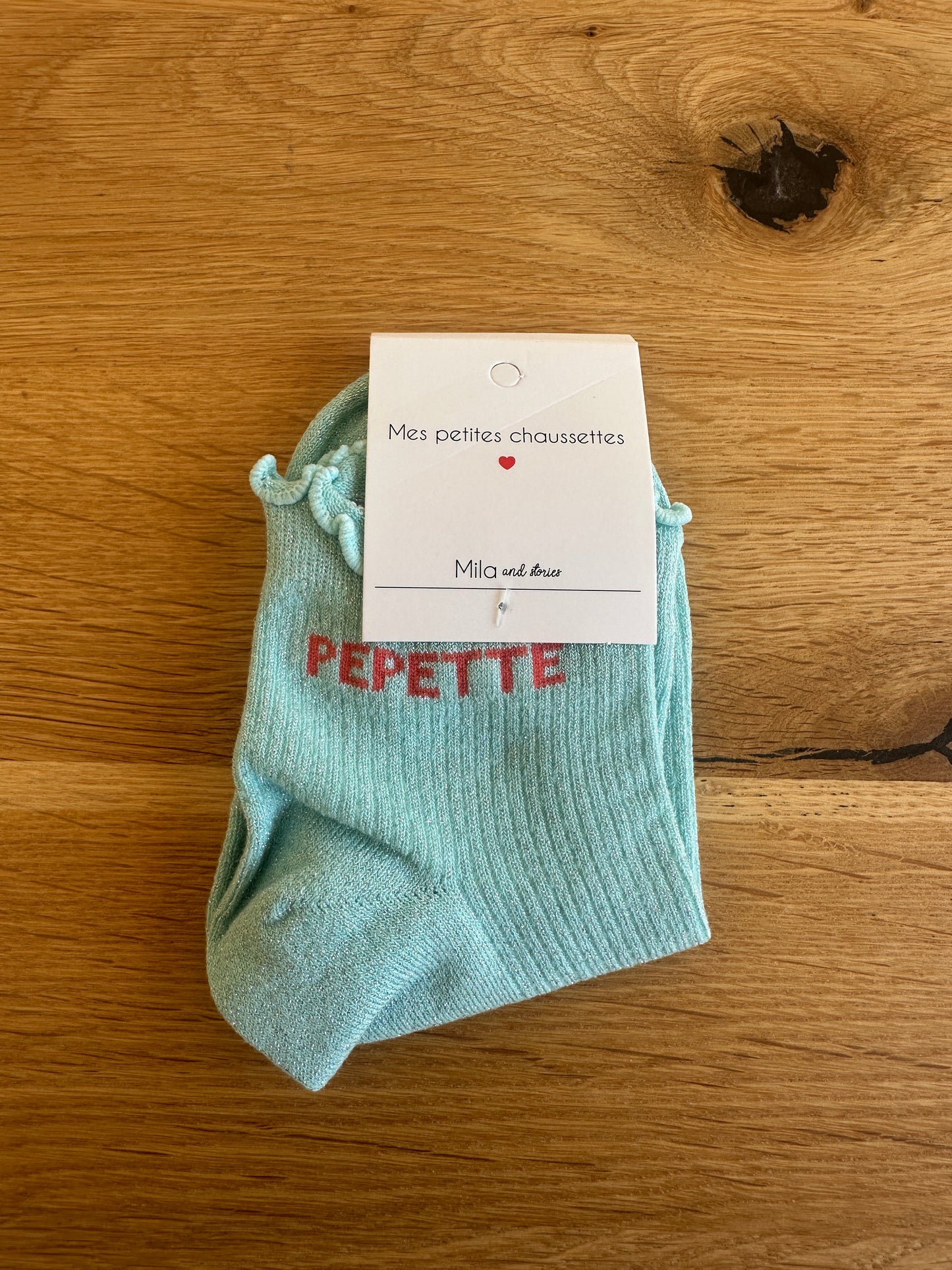 Chaussettes à paillettes PEPETTE❤️