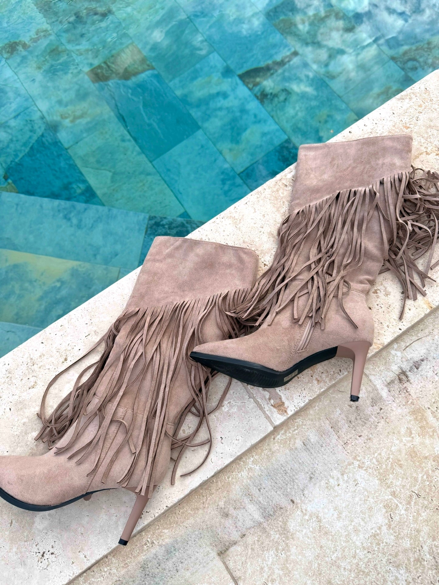 Bottes à frange