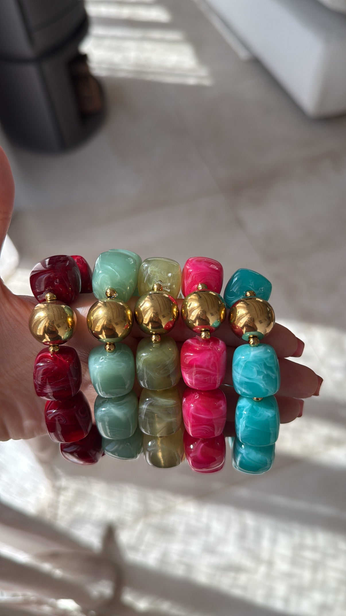 Jonc en perles