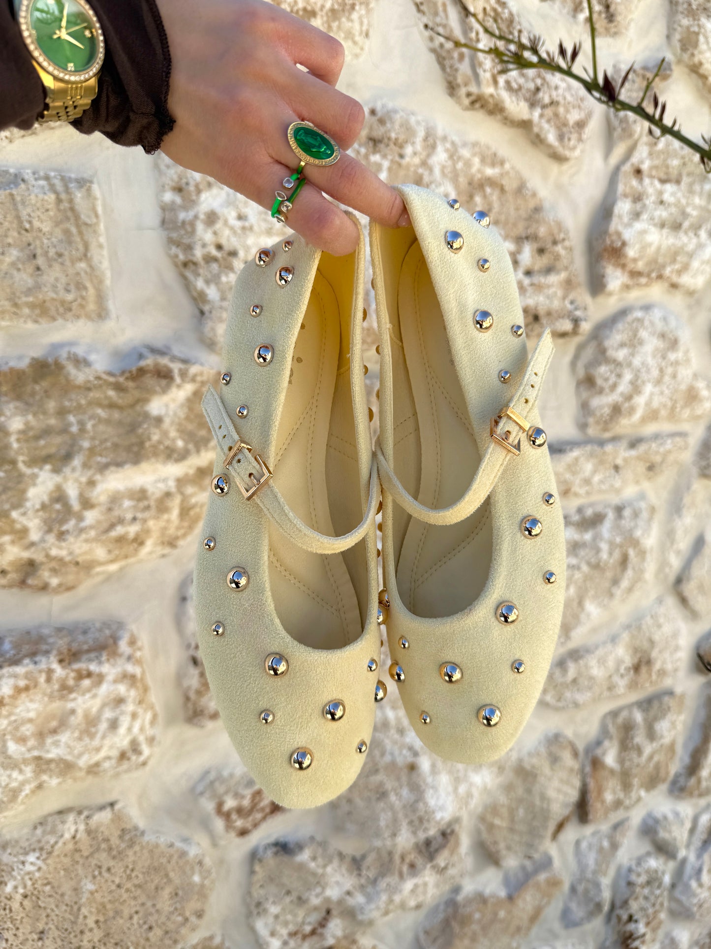 Ballerines Amalia jaune