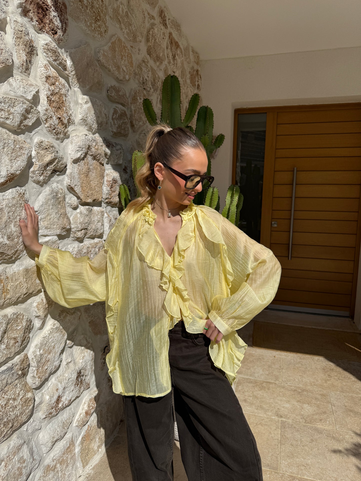 Blouse Maya jaune