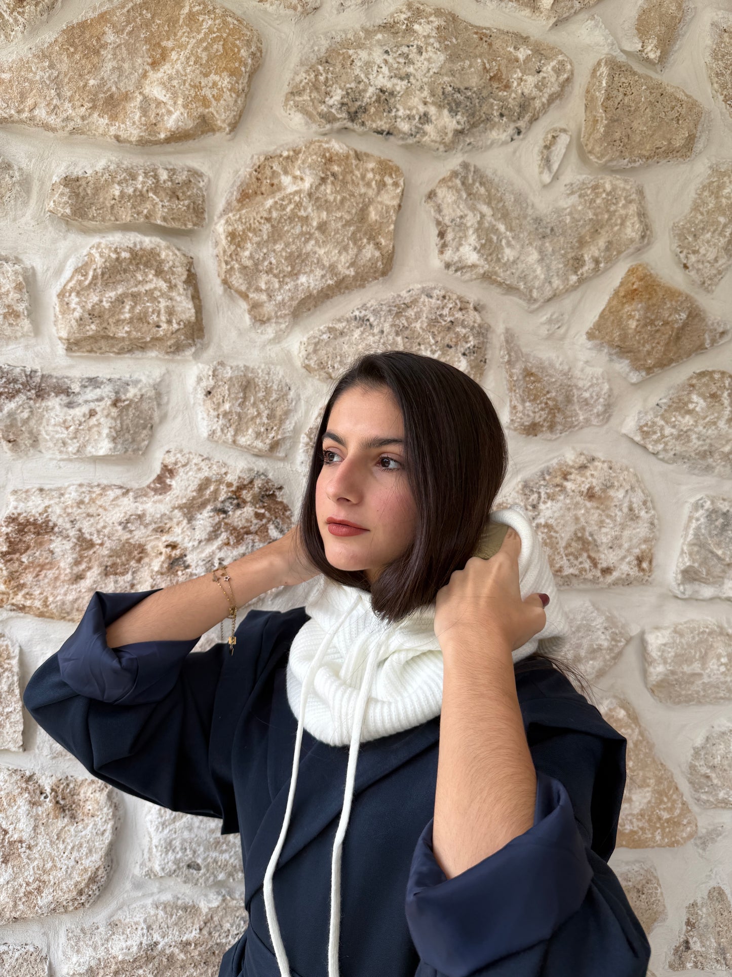 Cagoule blanche￼￼