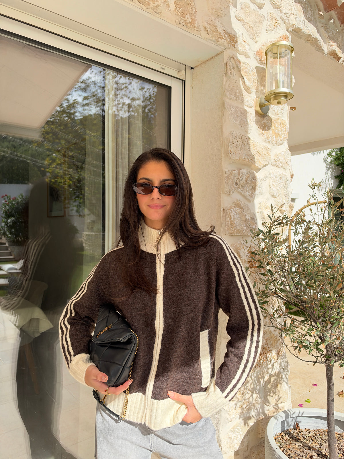 Gilet Mady chocolat