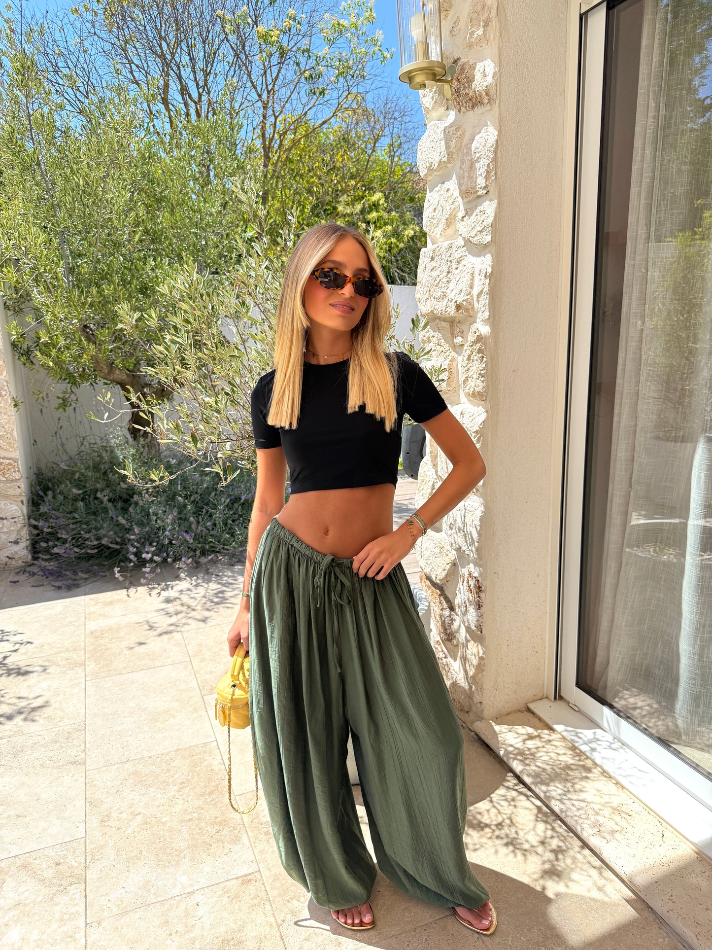 Pantalon ballon kaki