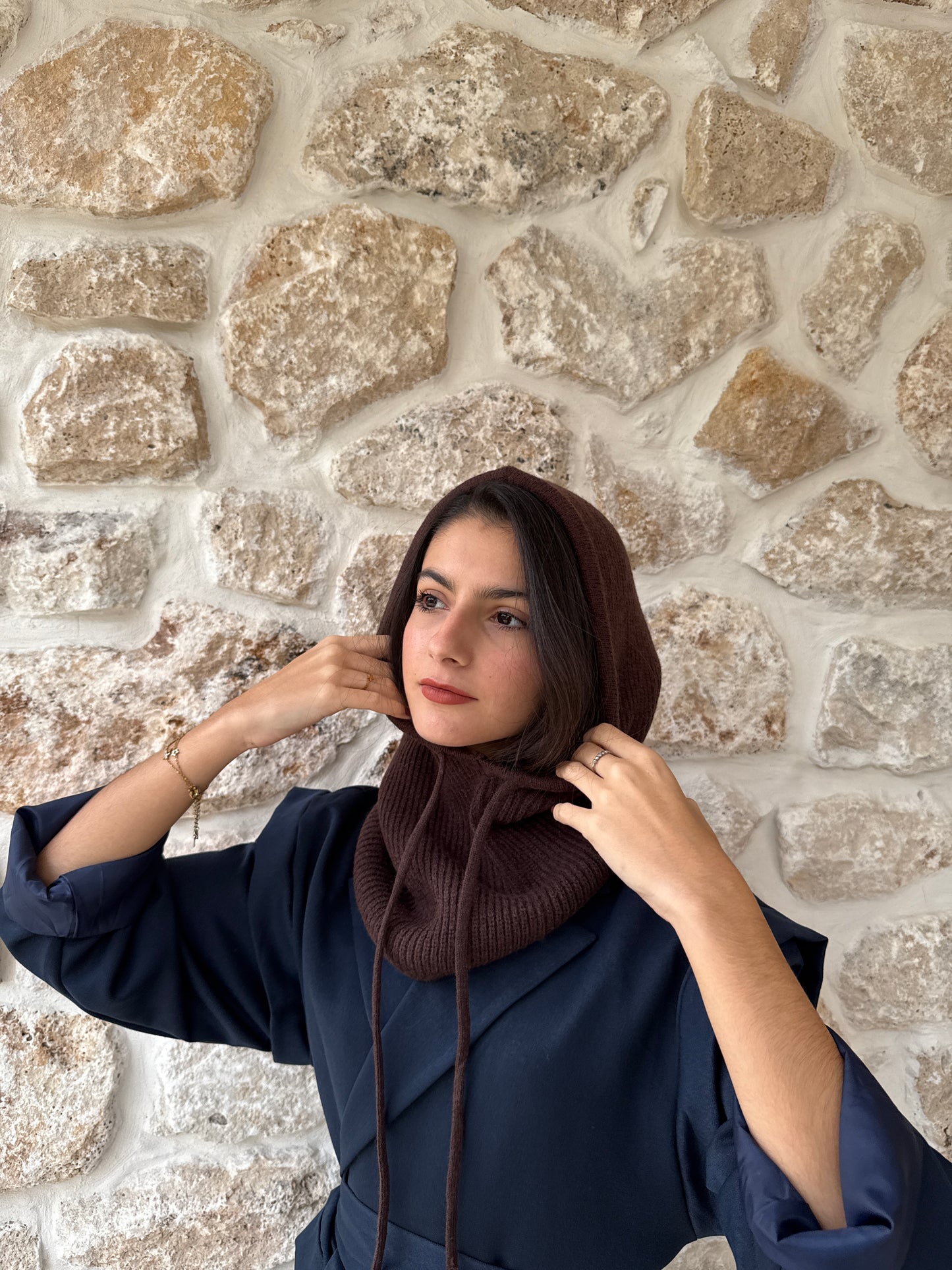 Cagoule chocolat ￼