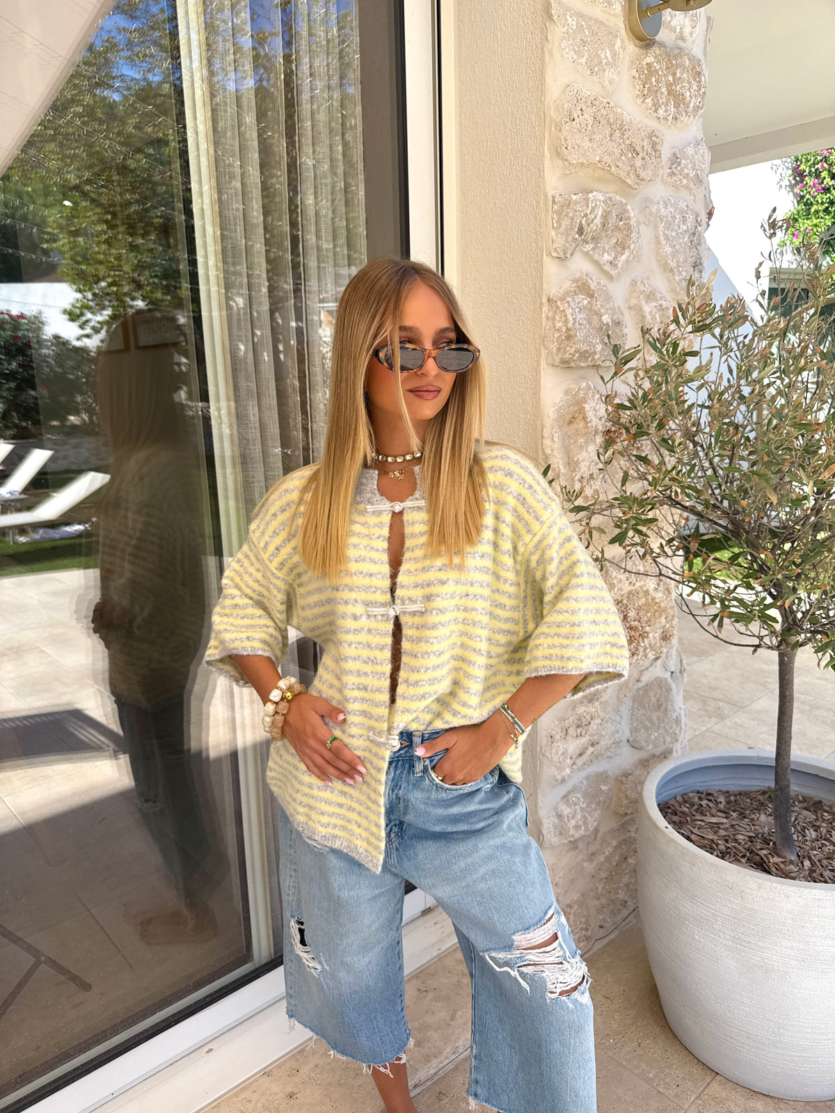 Pull Nyla jaune