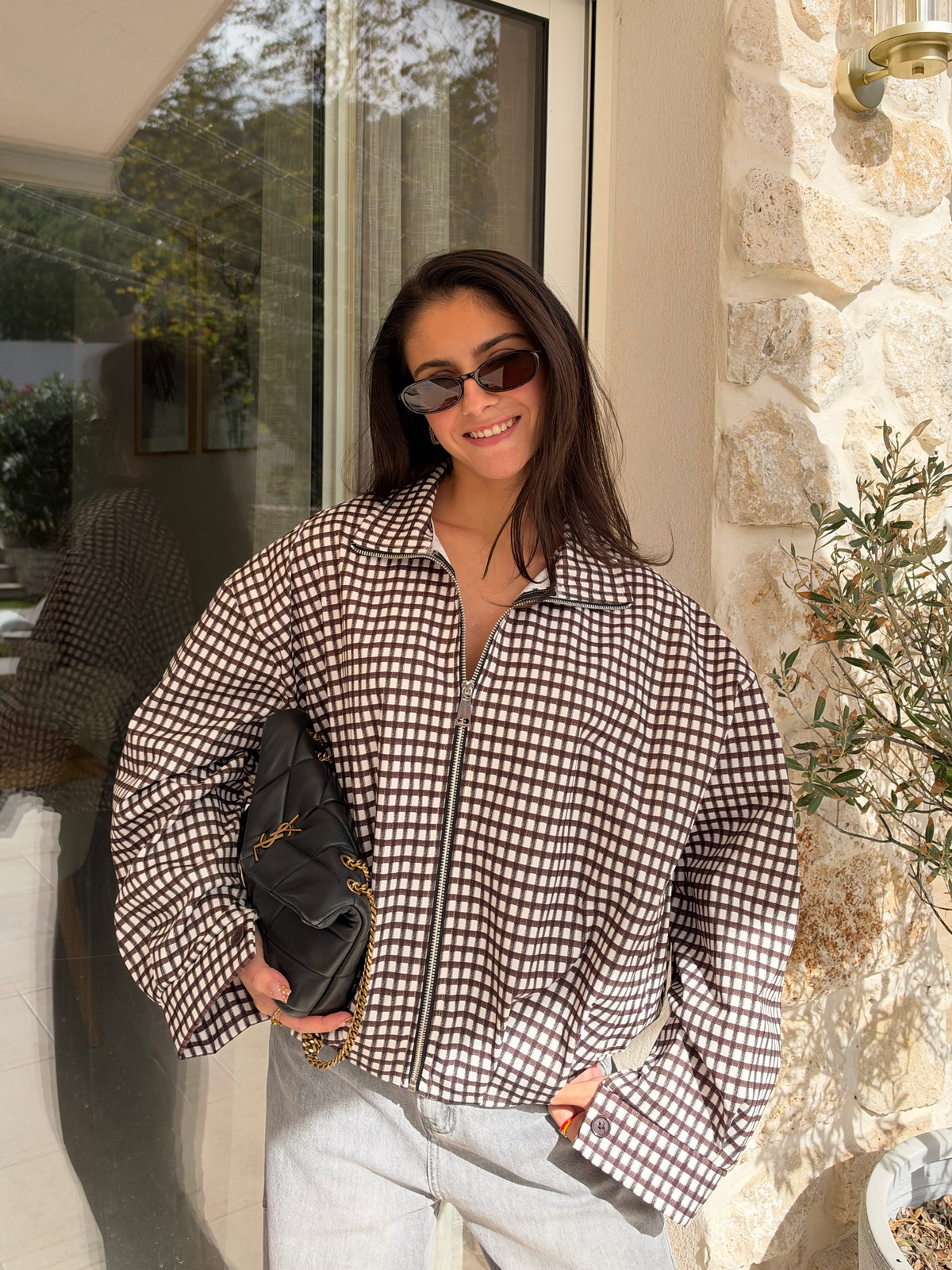 Veste Camille chocolat
