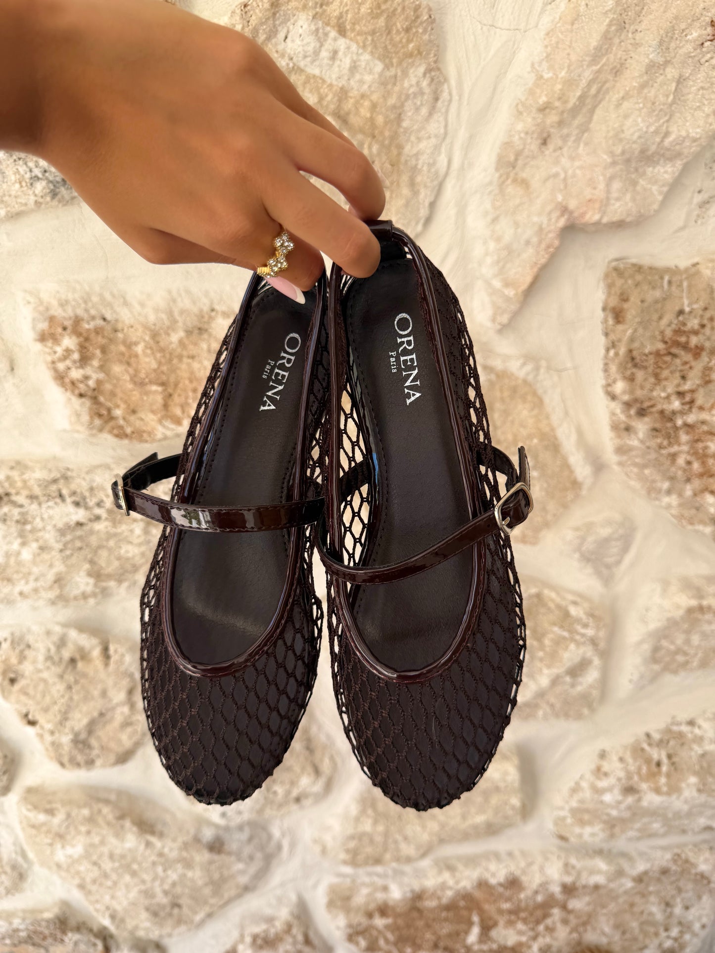 Ballerine Ella chocolat