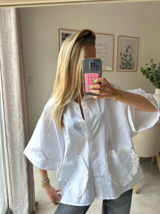 Chemise cœur