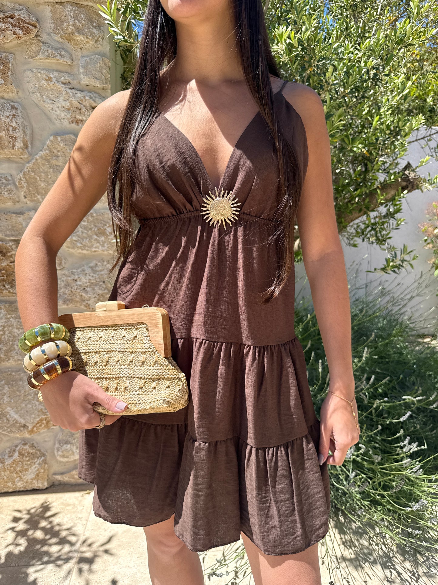 Robe soleil chocolat