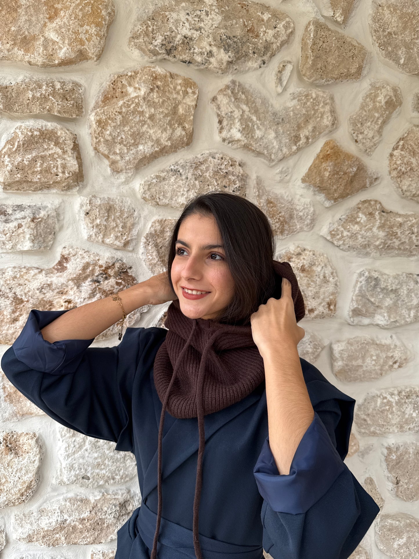 Cagoule chocolat ￼