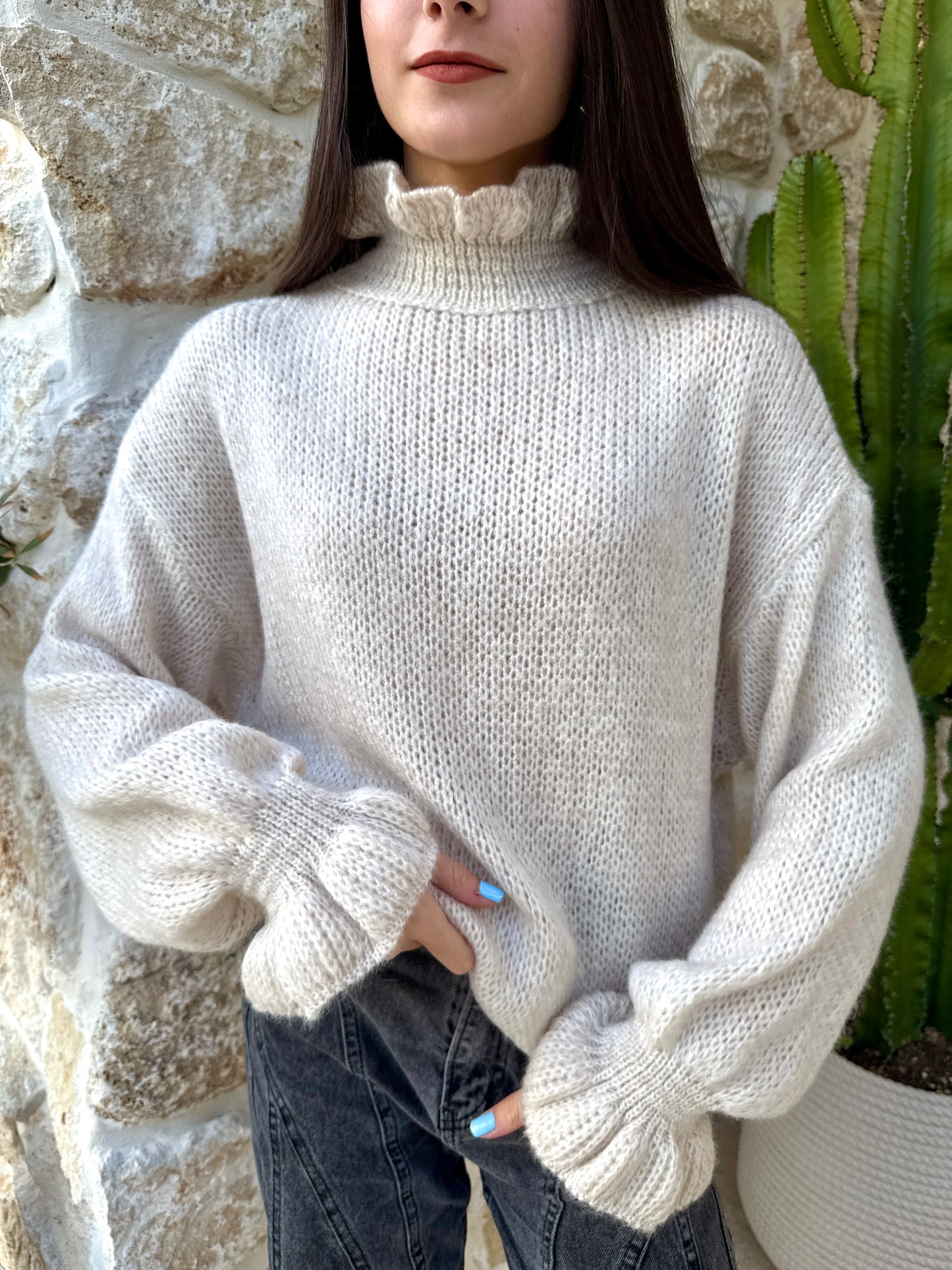 Pull Elina beige