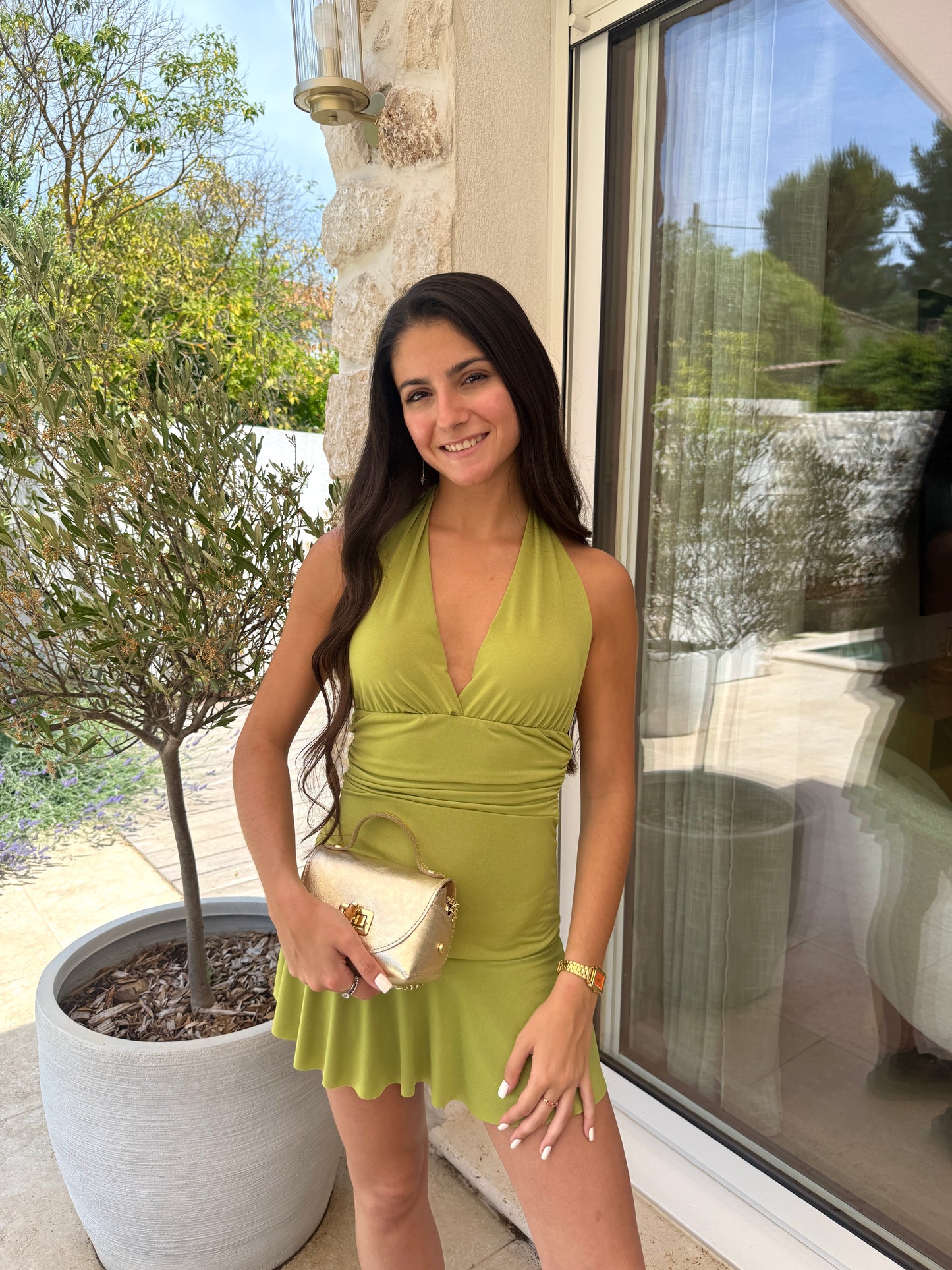 Robe Mia verte