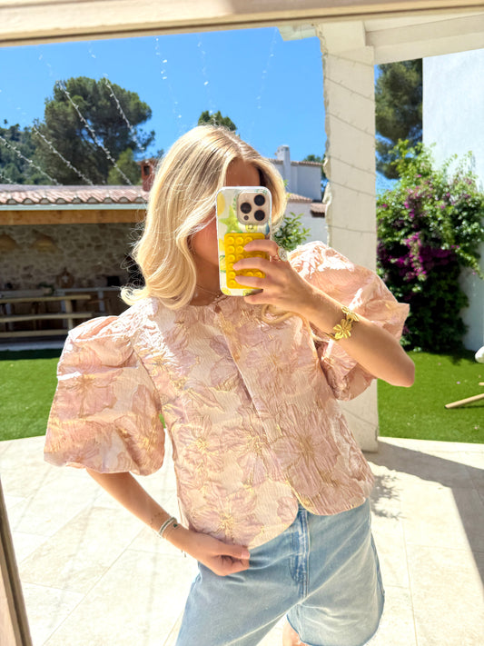 Blouse rose