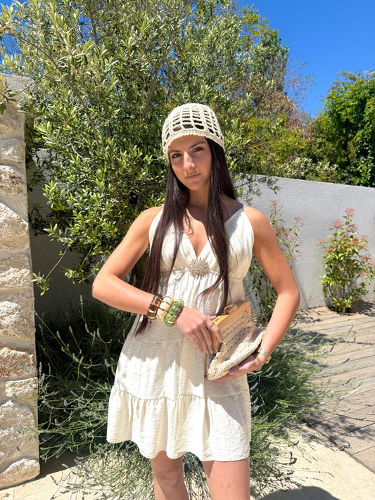 Robe soleil écru