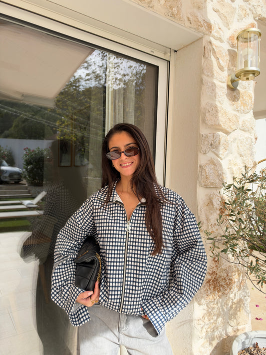 Veste Camille bleu