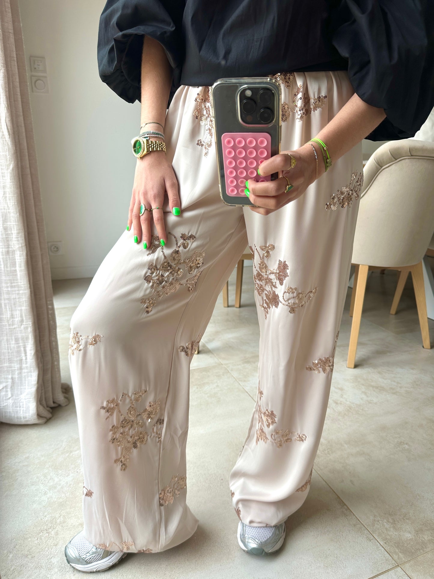 Pantalon beige