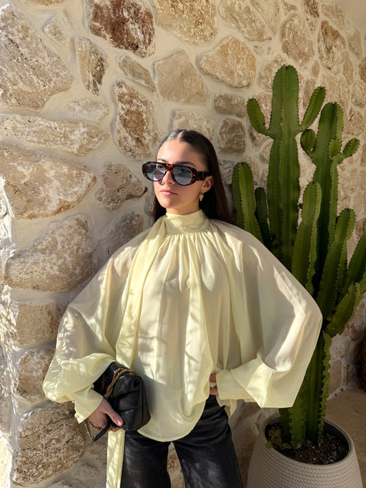 Blouse jaune